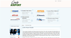 Desktop Screenshot of creteairport.co.uk